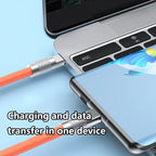 120W USB-C to USB-C Fast Charging Cable with LED Indicator USB-C Charging Cable Richie's