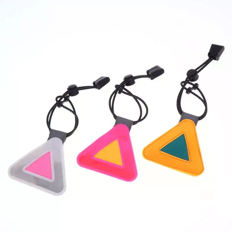 PVC Triangle Reflective Bike Safety Sticker – Night Visibility Bike Reflective Sticker Richie's