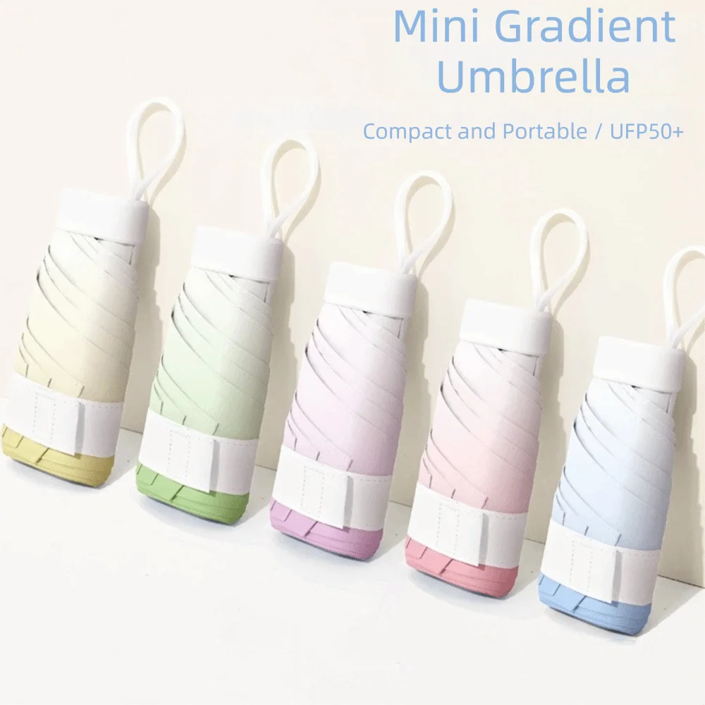 Portable UV Pocket Umbrella – Mini Folding Sun & Rain Parasol Folding Pocket Umbrella Richie's