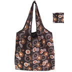Reusable Foldable Tote Bag – Large Eco Grocery Shopping Bag Reusable Tote Bag Richie's Grey circle