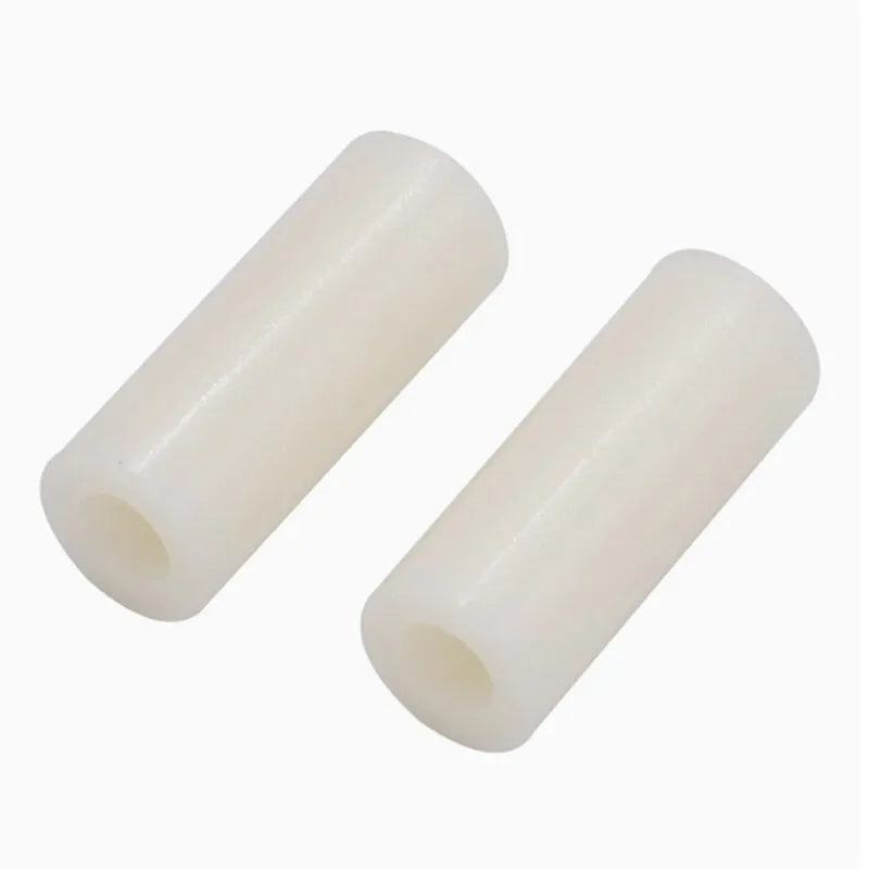 500Pcs M4 Nylon Standoff Spacers Black White PCB Hollow Washers Nylon Standoff Spacers Richie's