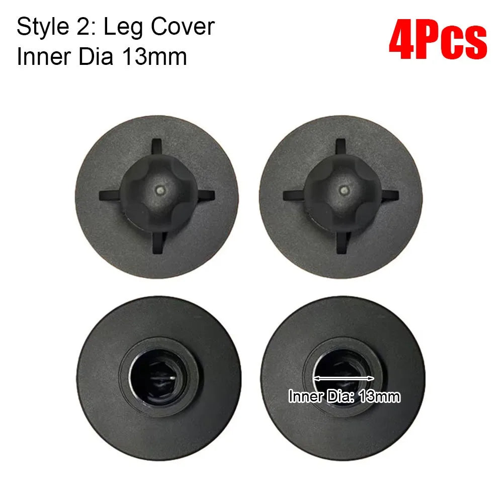 Moon Chair Leg Covers – Anti-Slip Foot Protectors & Plugs Chair Leg Accessories Richie's 4Pcs Style 2 13mm