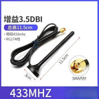 315–470MHz SMA Male LoRa Omnidirectional Antenna 12dBi High Gain LoRa Antenna Richie's 433MHZ 11.5CM 3M