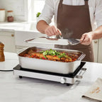 Stainless Steel Baking Pan with Lid – Roasting & Serving Dish Baking Pan Richie's