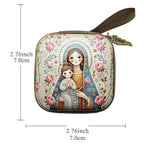 Portable Rosary Storage Bag – Zippered Christian Jewelry Pouch Jewelry Storage Pouch Richie's 3