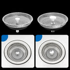 Stainless Steel Sink Strainer & Shower Hair Catcher Drain Filter Drain Strainer Filter Richie's