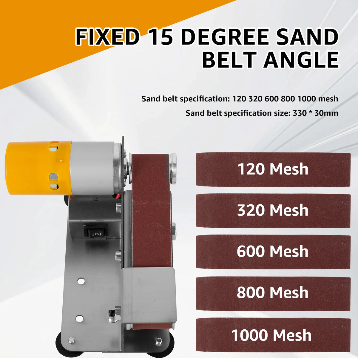 Mini Belt Sander 110-220V Variable Speed Grinding Polishing Tool Belt Sander Richie's