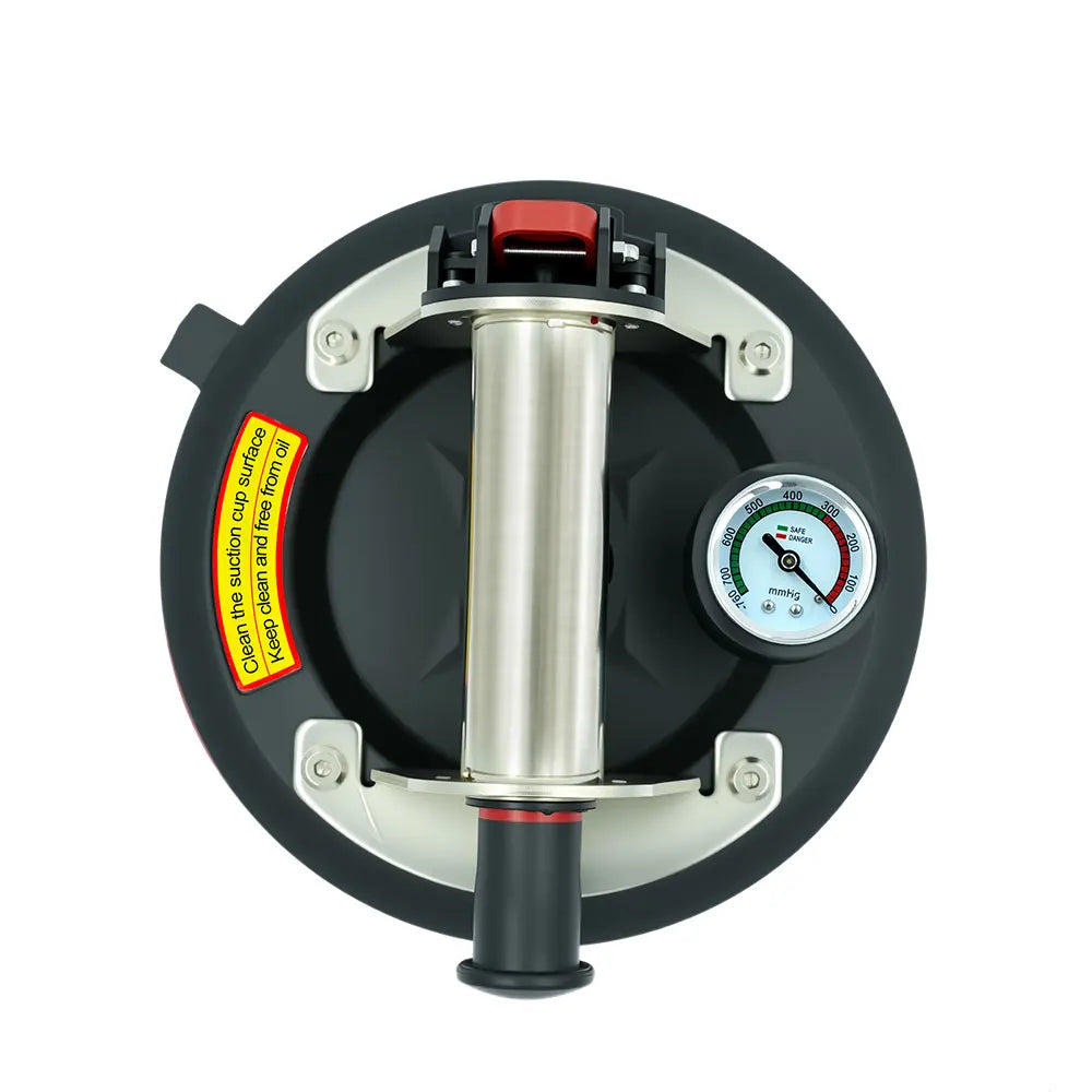 Heavy-Duty 250kg Vacuum Suction Cup – Steel Handle for Glass & Tile Vacuum Suction Lifter Richie's XP-METAL-YLB