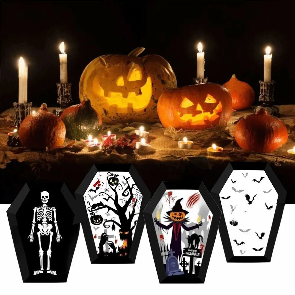 Halloween Paper Cookie Gift Boxes Snack Trays – 12 Pack Cookie Gift Boxes Richie's