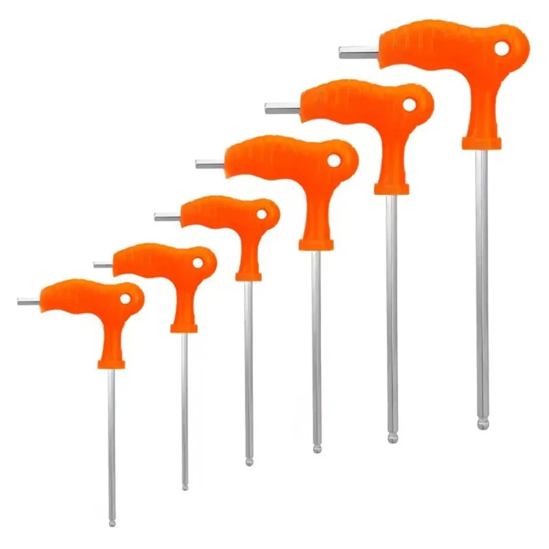 T-Handle Allen Wrench Set 2.5–14mm Metric Hex Keys | 9-Piece Hex Key Wrench Set Richie's