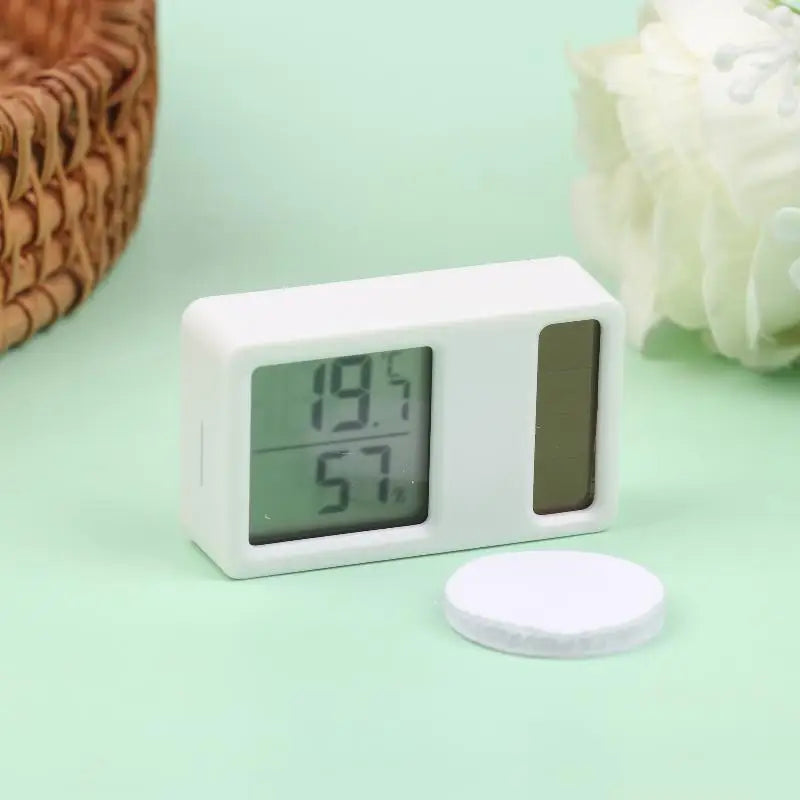 Solar Powered Mini Digital Thermometer & Hygrometer Digital Thermometer Hygrometer Richie's