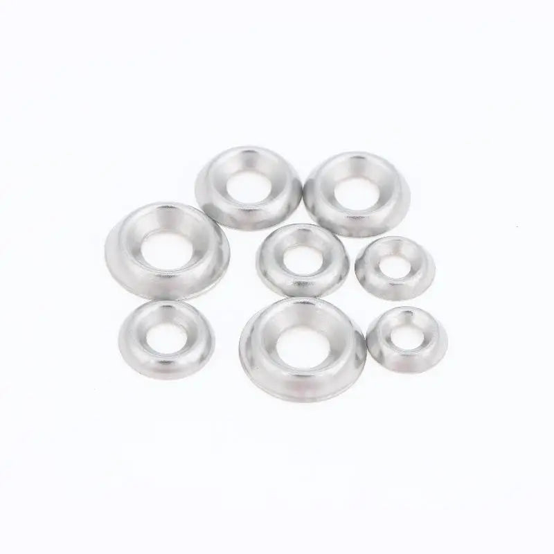 304 Stainless Steel Countersunk Fisheye Concave Washers 100pcs Countersunk Washers Richie's