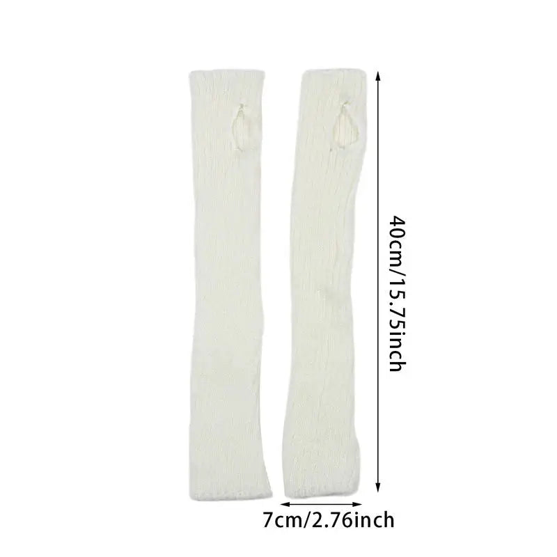 Women's Knit Leg Warmers – Dance, Yoga, Gym & Y2K Style Knit Leg Warmers Richie's