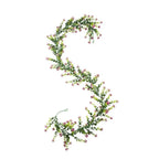 132-Flower Artificial Eucalyptus Vine – Faux Floral Wall Decor Artificial Floral Vine Richie's