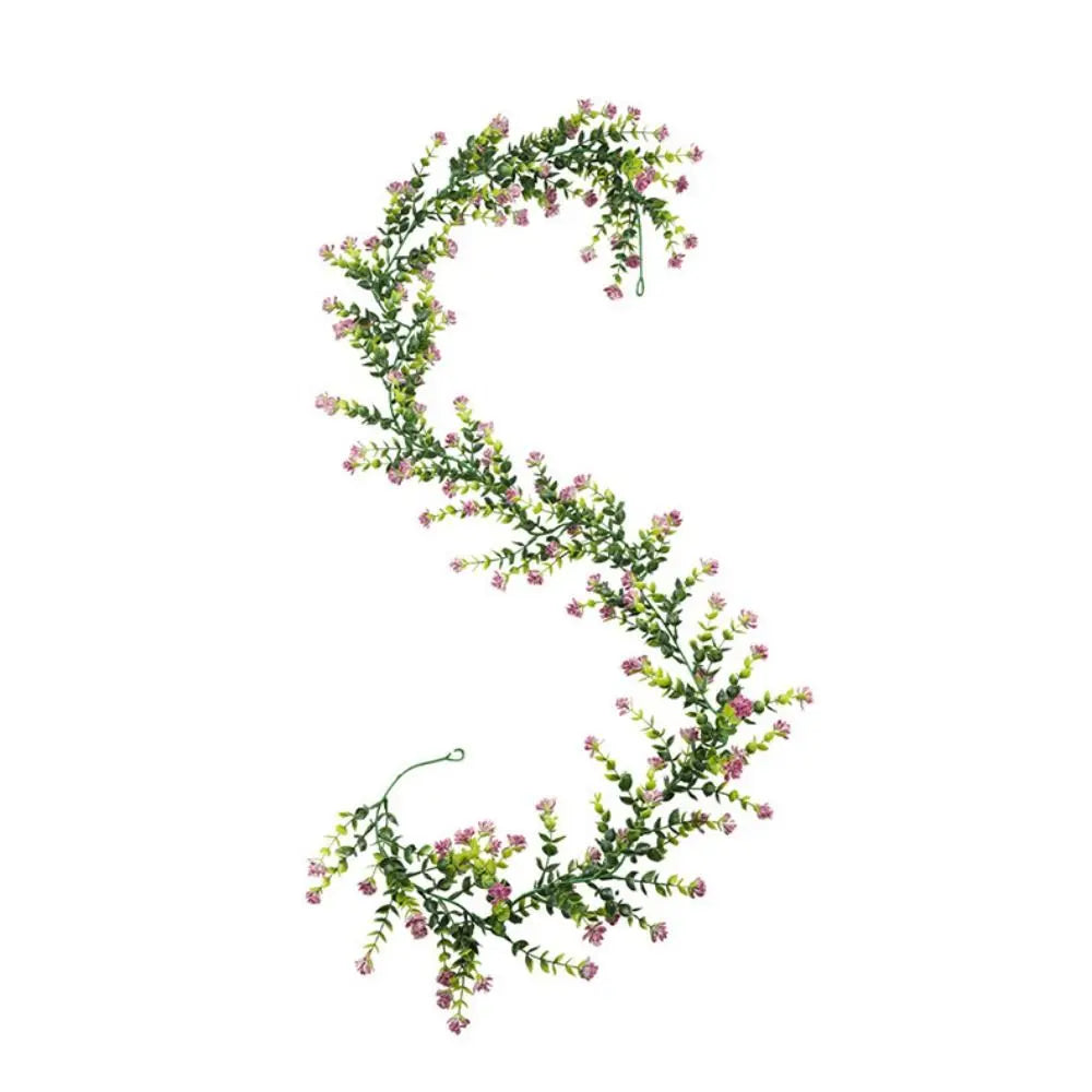 132-Flower Artificial Eucalyptus Vine – Faux Floral Wall Decor Artificial Floral Vine Richie's