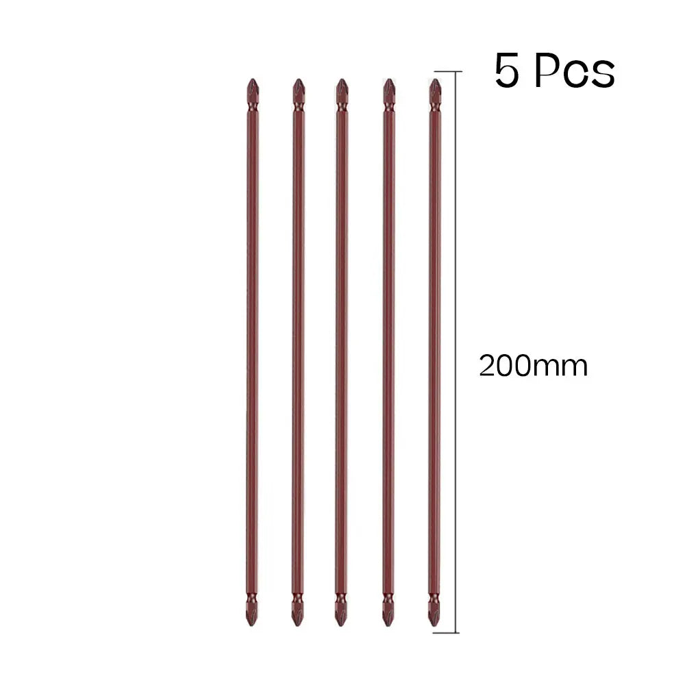 Binoax PH2 Magnetic Screwdriver Bits Set 5/10Pcs S2 Hex Shank Screwdriver Bit Set Richie's 5pcs 200mm