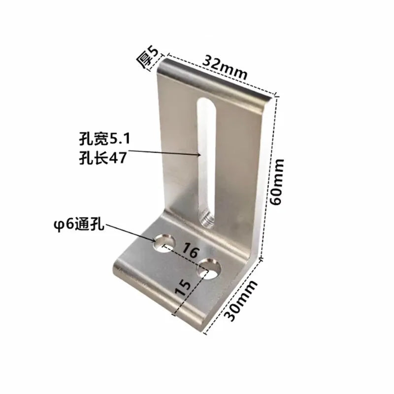 2Pcs Aluminum Profile Support Brackets 2020 3030 4040 | JARBLUE Aluminum Profile Brackets Richie's 3030s