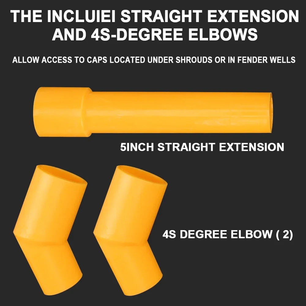 15-Pc Spill-Proof Coolant Filler Kit | Universal Vehicle Tool Coolant Filler Kit Richie's