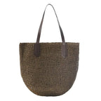 Handmade Rattan Straw Beach Bag Women's Bohemian Tote Woven Straw Tote Richie's