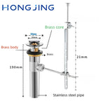 Pop-Up Drain Stopper with Pull Wire for Washbasin Sinks Sink Drain Stopper Richie's Default Title