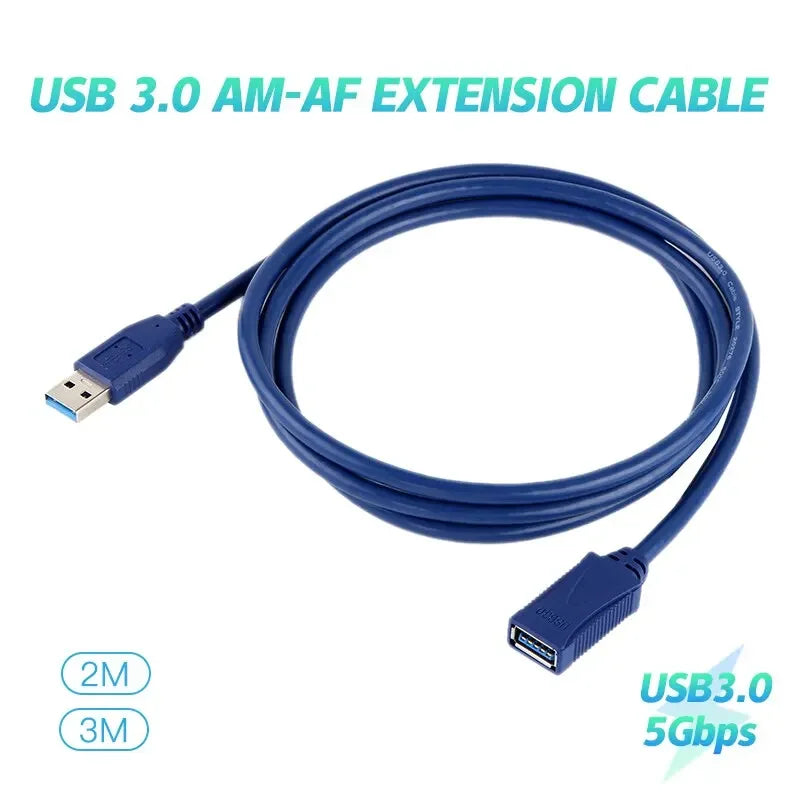 USB 3.0 Extension Cable Male to Female – 5 Gbps Super Speed USB Extension Cable Richie's