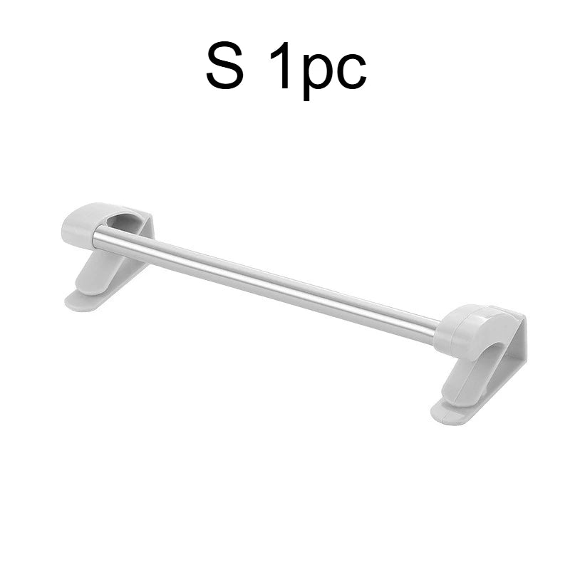 Stainless Steel Over-Door Towel Rack Bar Holder – Bathroom Over-Door Towel Rack Richie's S 1pc