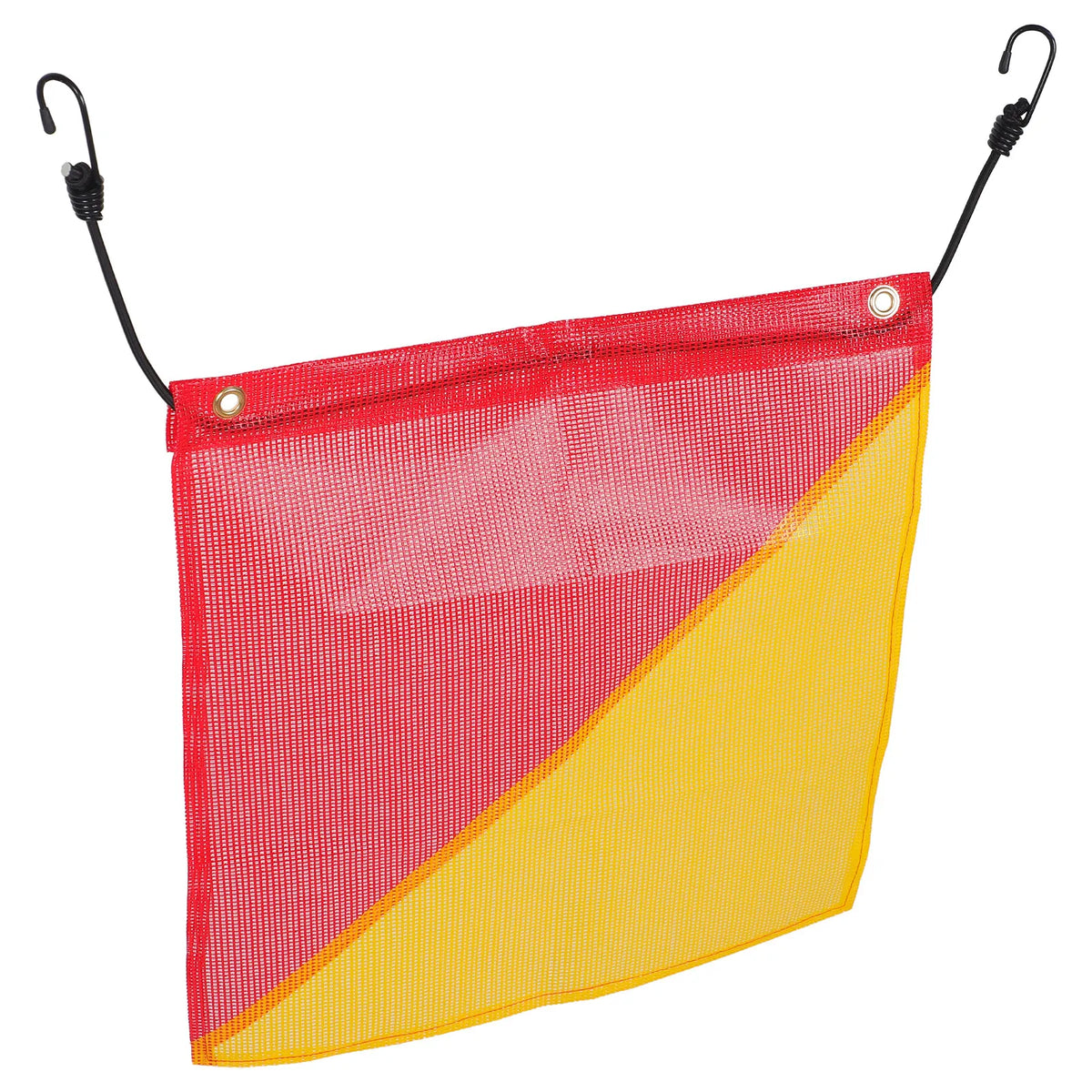 Reflective Safety Flag 18x18" Mesh – Trailer, Truck & Bike Haul Reflective Safety Flag Richie's Default Title
