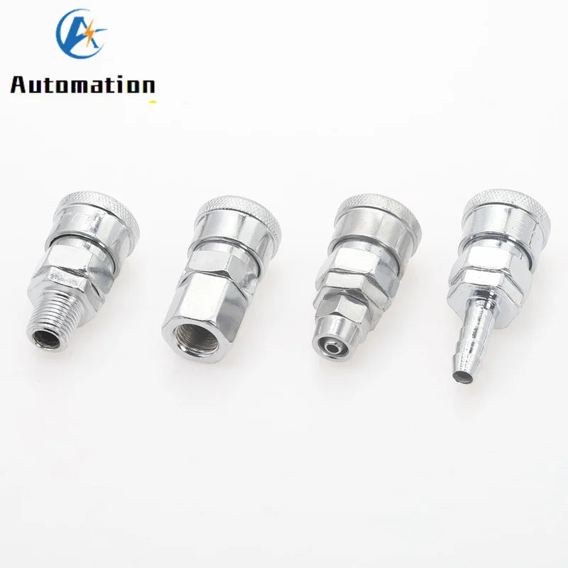Pneumatic Quick Release Fittings – Air Compressor Hose Coupler Pneumatic Air Fitting Richie's