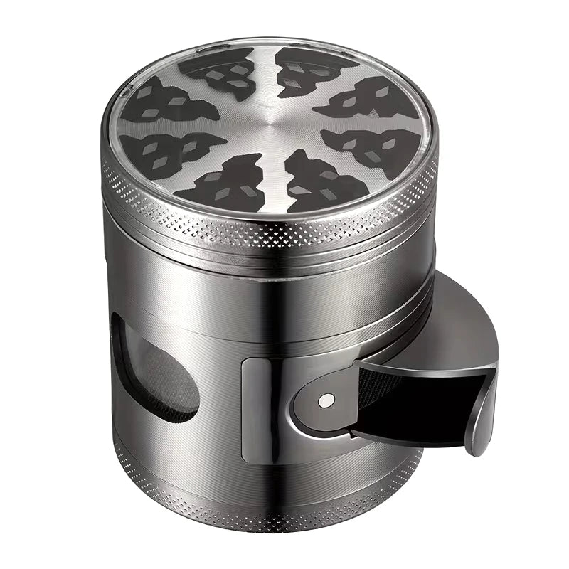 60mm Four-Layer Zinc Alloy Herb & Spice Grinder Herb Spice Grinder Richie's Default Title