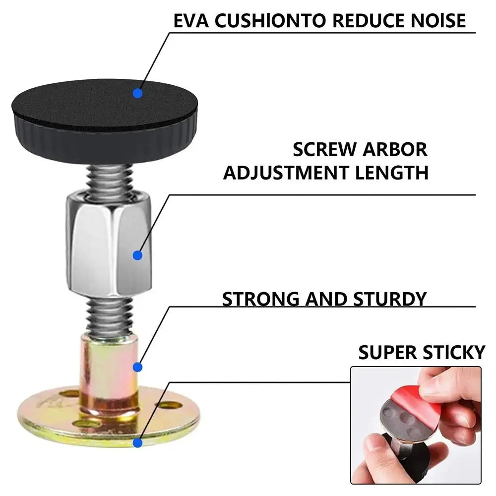 Adjustable Headboard Stopper Anti-Shake Bed Frame Fixer Headboard Stabilizer Richie's