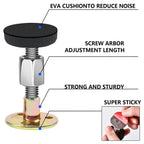 Adjustable Headboard Stopper Anti-Shake Bed Frame Fixer Headboard Stabilizer Richie's