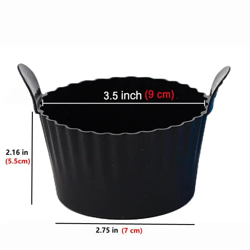 Silicone Baking Egg Cups for Air Fryer – Non-Stick Reusable Silicone Baking Cups Richie's