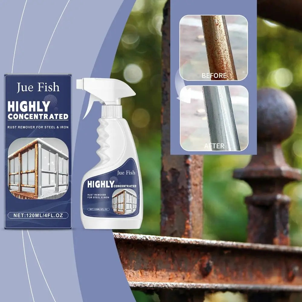 Heavy-Duty Metal Rust Remover Spray – Fast-Acting 120ml Rust Remover Spray Richie's