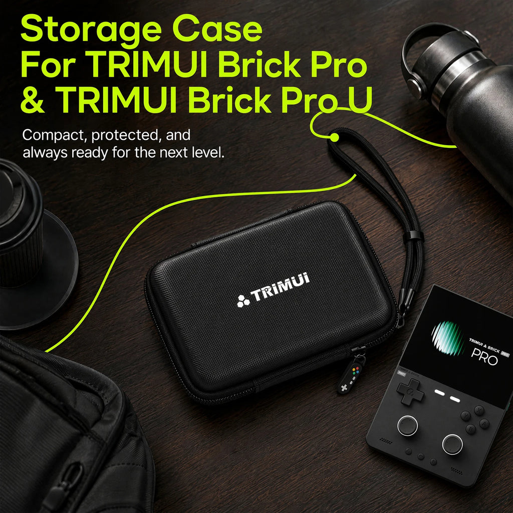 Hard Shell Travel Case for Trimui Brick Pro Game Console Game Console Case Richie's