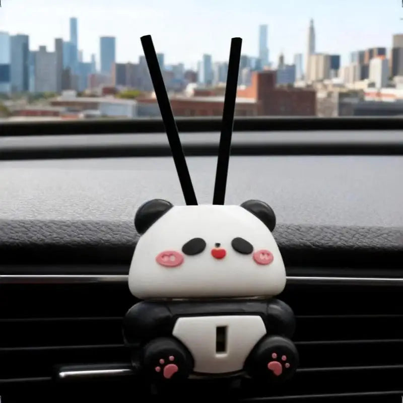 Panda Car Air Vent Aromatherapy Clip & Scent Diffuser Car Vent Diffuser Richie's