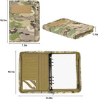 A5 Tactical Padfolio Ring Binder – Weatherproof 1000D Nylon Tactical Padfolio Binder Richie's