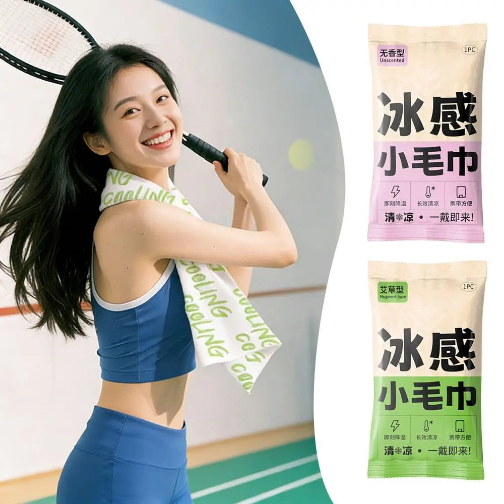 10Pcs Disposable Cooling Towels – Instant Cold Wipes for Sports Disposable Cooling Towel Richie's