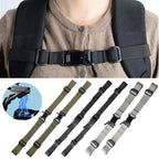 Magnetic Chest Strap Adjustable Nylon Backpack Strap Outdoor Backpack Chest Strap Richie's