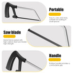6-Inch Mini Portable Hand Saw – Quick-Change Blade & Grip Mini Hand Saw Richie's