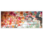 Multicolor Floral Window Static Cling Sticker – PVC Glass Decal Window Static Decal Richie's 2