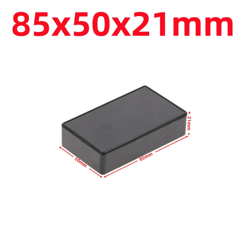 Waterproof ABS Plastic Electronic Project Box Enclosure Case Electronic Enclosure Box Richie's 85x50x21mm-Black
