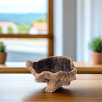 Vintage Cement Succulent Planter – Imitation Wood Bonsai Pot Cement Plant Pot Richie's