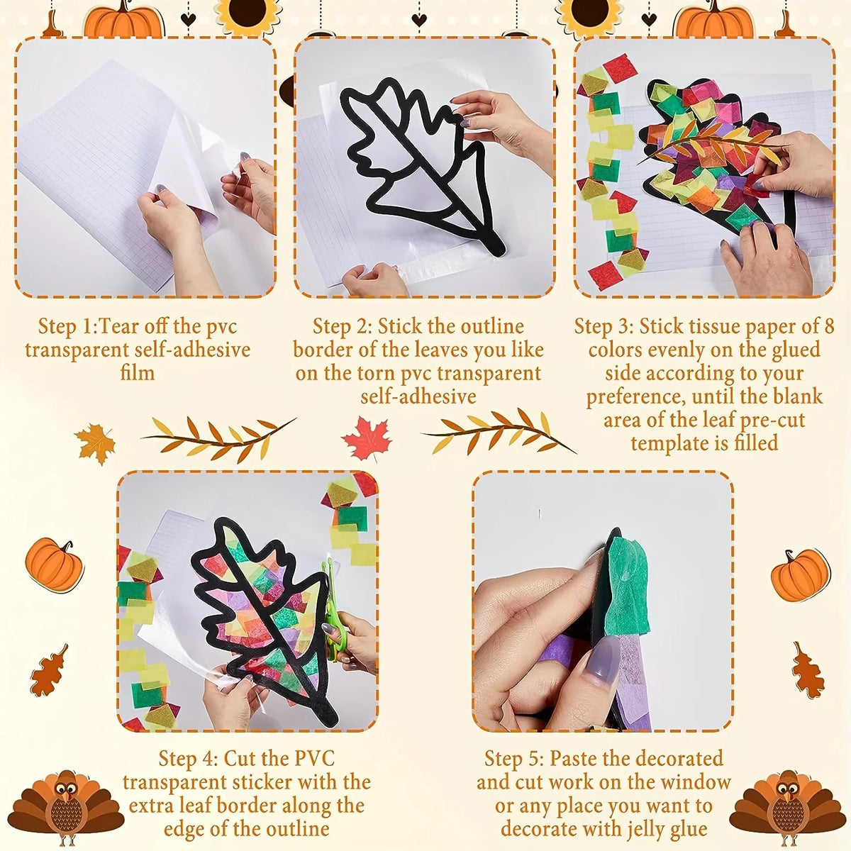 DIY Autumn Wreath Craft Kit – Thanksgiving & Holiday Gift DIY Craft Kit Richie's