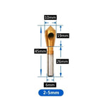 Titanium-Plated HSS Countersink Drill Bit – Deburring & Chamfer Tool Countersink Drill Bit Richie's 2-5mm