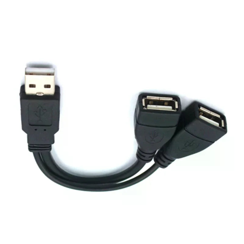 USB 2.0 Y Splitter Cable 1 Male to 2 Female – Data & Charging USB Splitter Cable Richie's