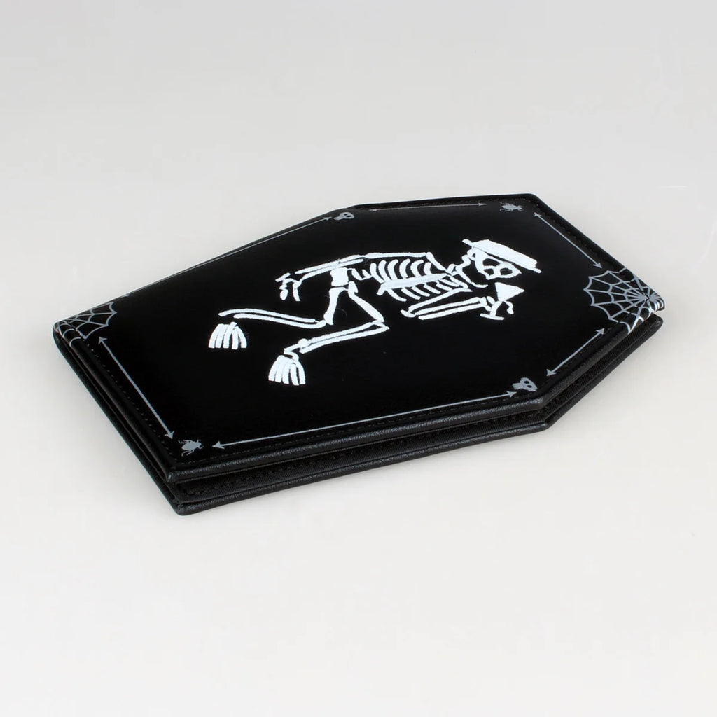 Nightglow Skeleton Coffin Wallet – Halloween Card & ID Holder Card & ID Wallet Richie's