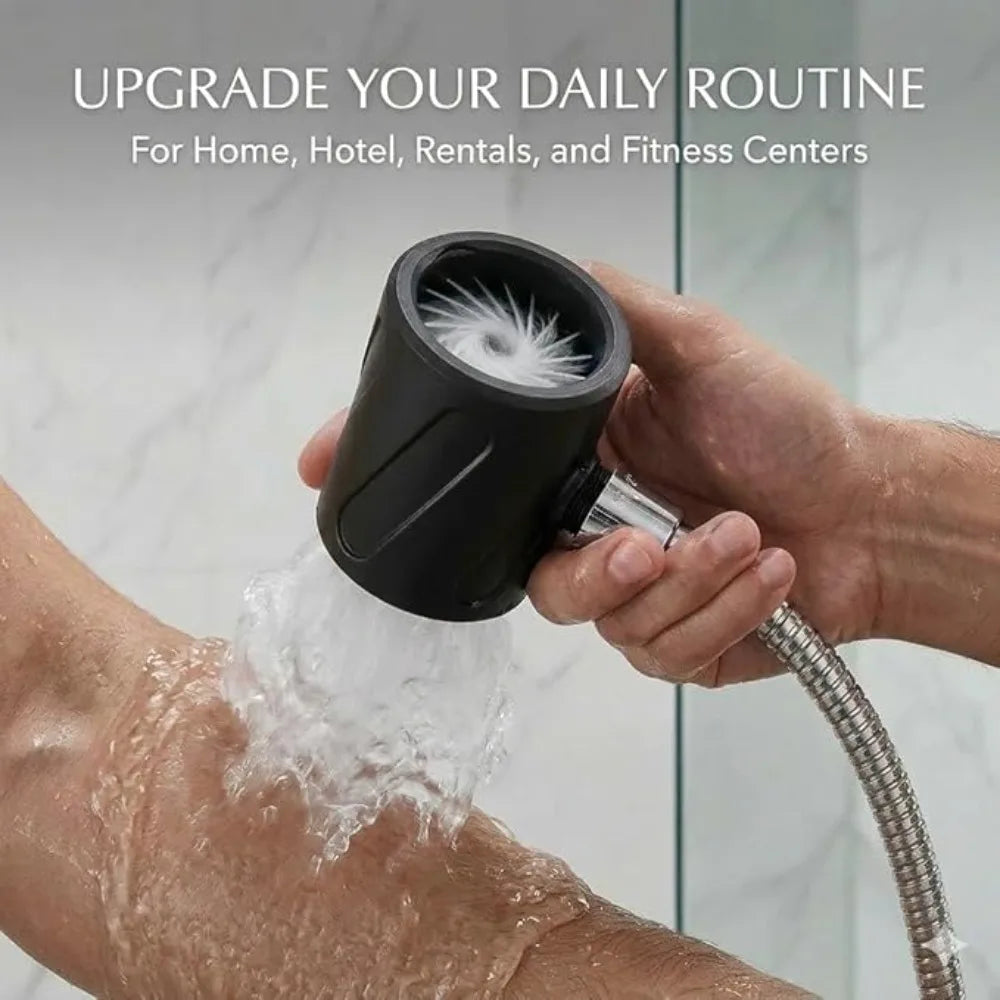 High Pressure Spiral Nozzle Handheld Shower Head for Men Handheld Shower Head Richie's