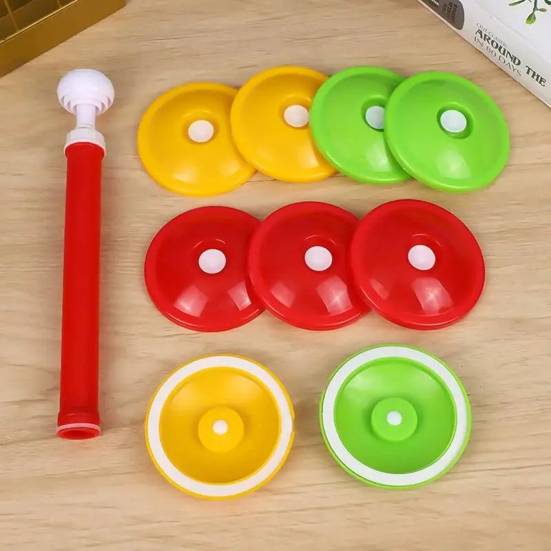 Vacuum Sealer Jar Lids & Manual Pump | Reusable Mason Jar Lids Vacuum Jar Lid Set Richie's