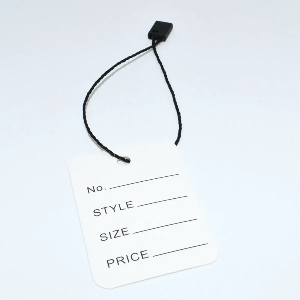 1000 Pcs Hang Tag Rope Nylon Tag String for Retail Apparel Hang Tag Rope Richie's
