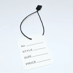 1000 Pcs Hang Tag Rope Nylon Tag String for Retail Apparel Hang Tag Rope Richie's